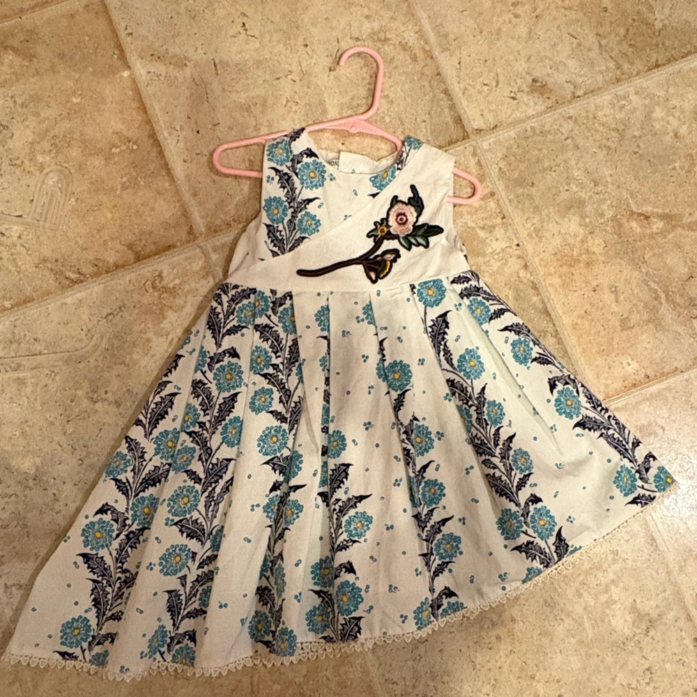 3T CN Mudons Girls flower dress